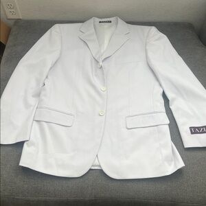Men's Classic White Blazer